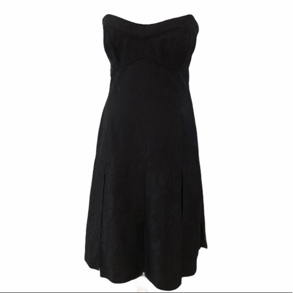 Shoshanna Dresses & Skirts - Shoshanna Strapless Paisley Silk Cocktail Dress
